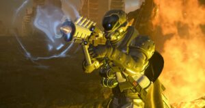 Read more about the article Helldivers 2's next warbond is full of funky alien tech, including a "(somewhat) stable wormhole" teleportation pack