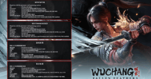 Read more about the article Bird-bashing soulslike Wuchang: Fallen Feathers has some PC system specs, and they are not brutal