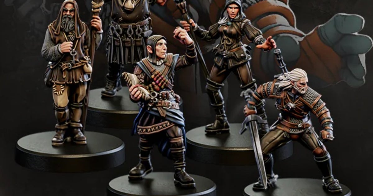 Read more about the article Ease the Witcher 4 wait with tiny plastic Geralt in a new skirmish miniatures game