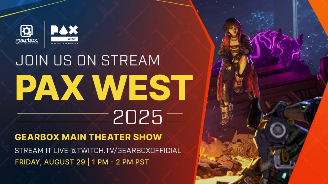 You are currently viewing Gearbox Main Theater Show at PAX West Featuring Borderlands 4