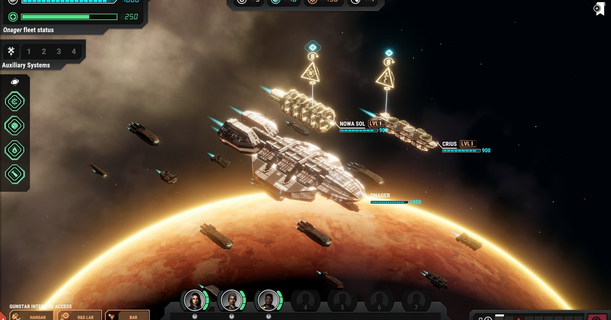 You are currently viewing Battlestar Galactica: Scattered Hopes is a fugitive roguelike fleet-builder from the makers of Crying Suns
