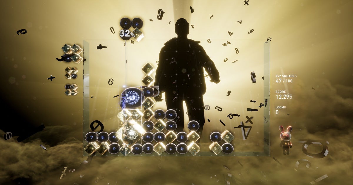 You are currently viewing Here's a Steam demo for Lumines Arise, the latest toe-tapping head exploder from the Tetris Effect devs