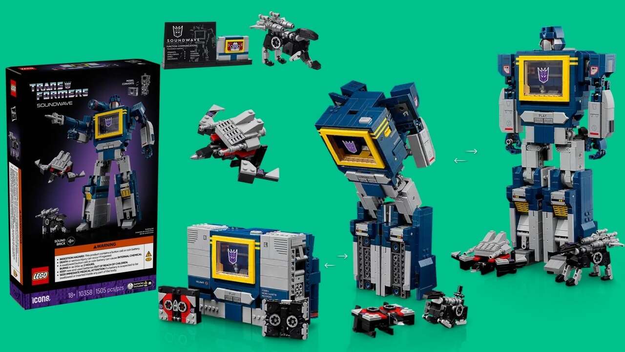 Read more about the article Lego Soundwave Transformers 2-In-1 Model Is Available Now For Insiders