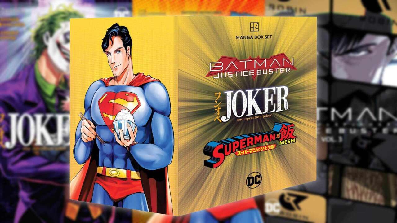 You are currently viewing DC Comics 10-Volume Manga Box Set Is Up For Preorder For Only $50