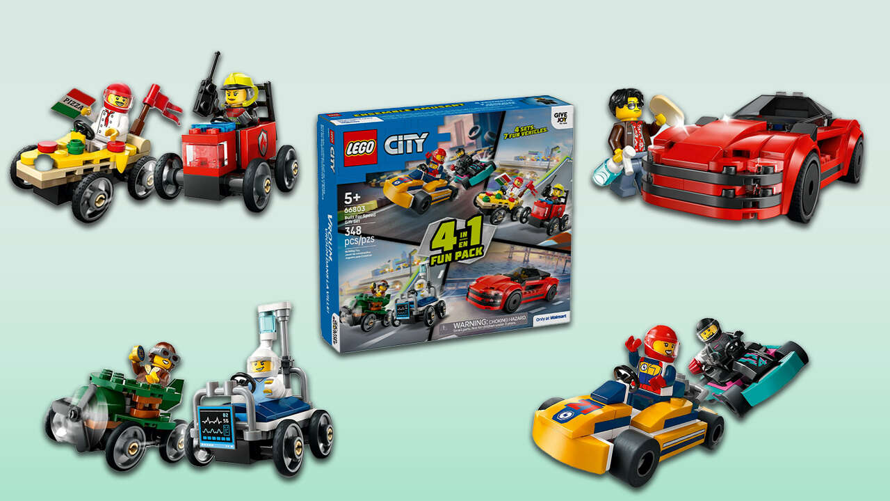 You are currently viewing Lego City 4-In-1 Gift Set Features 7 Race Cars And Drivers For Only $25