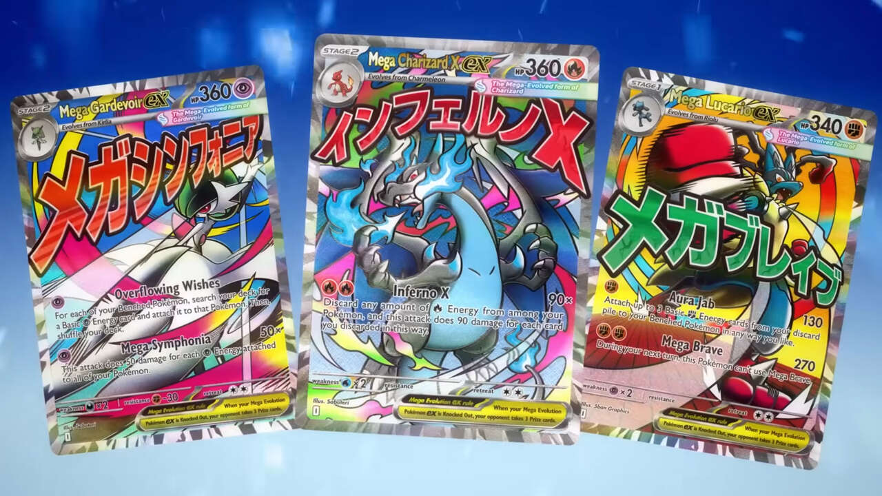 You are currently viewing The Pokemon TCG Is Getting A New Type Of Rare Mega Evolution Cards