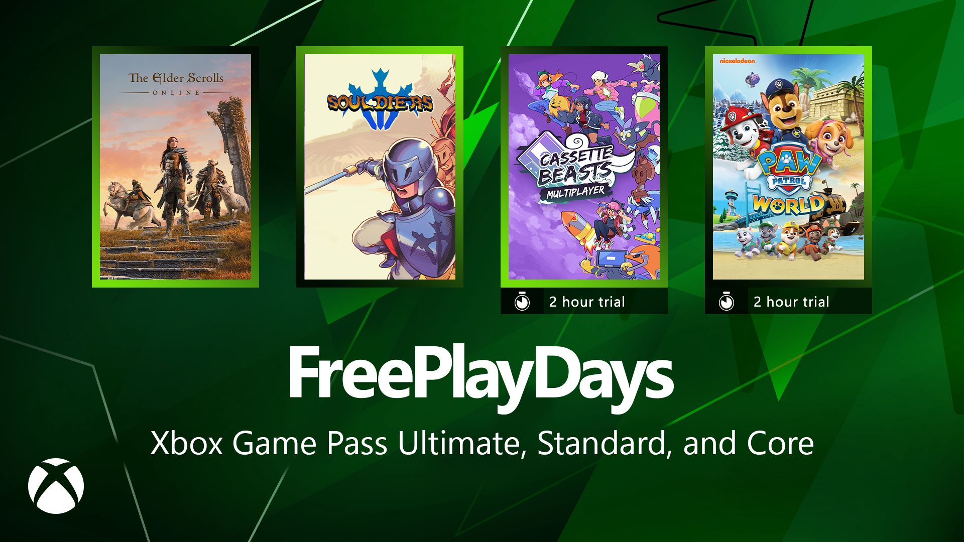 You are currently viewing Free Play Days – The Elder Scrolls Online, PAW Patrol World, Cassette Beasts and Souldiers