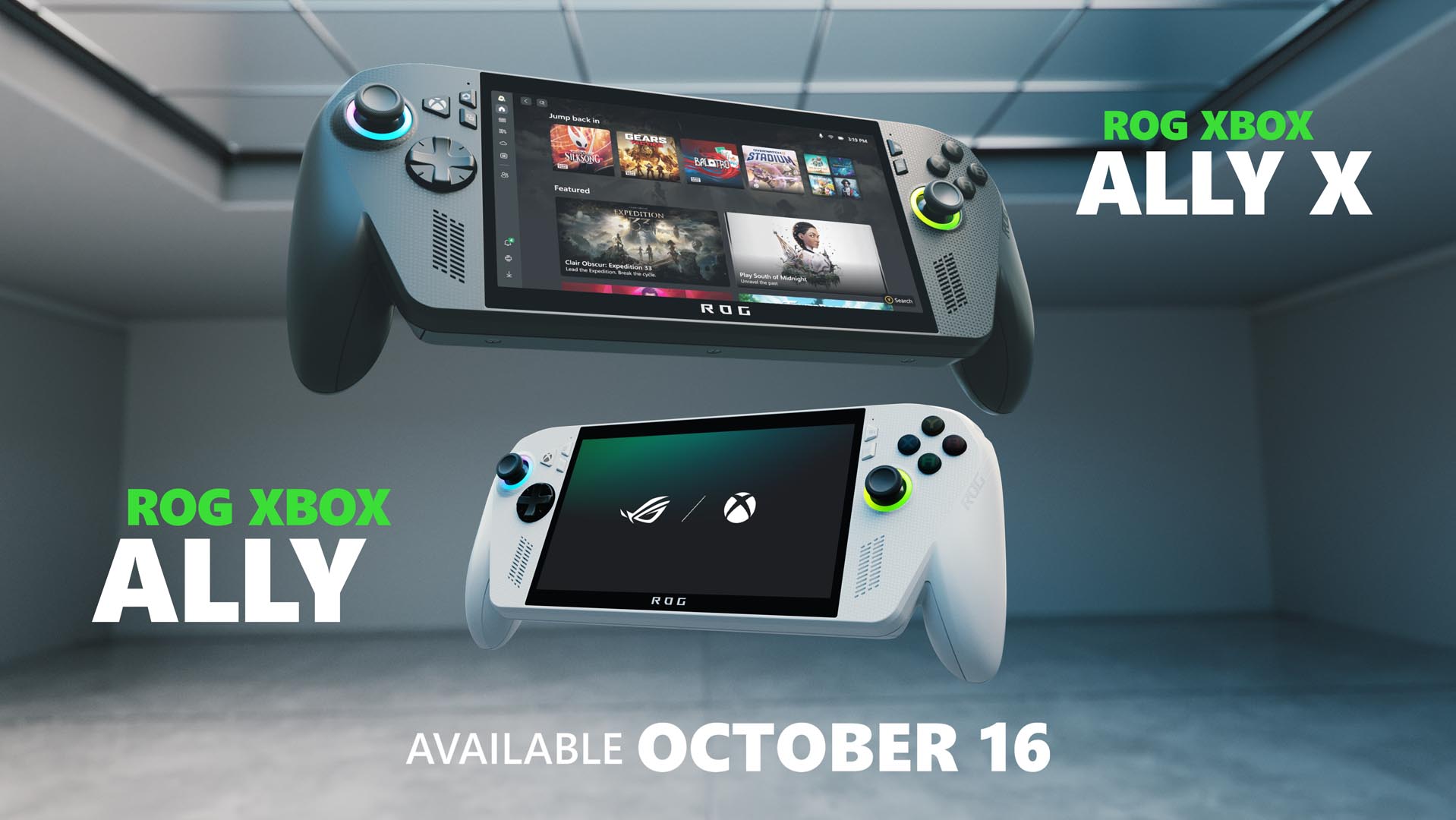 Read more about the article ROG Xbox Ally Handhelds Launch October 16: Get Ready to Play!