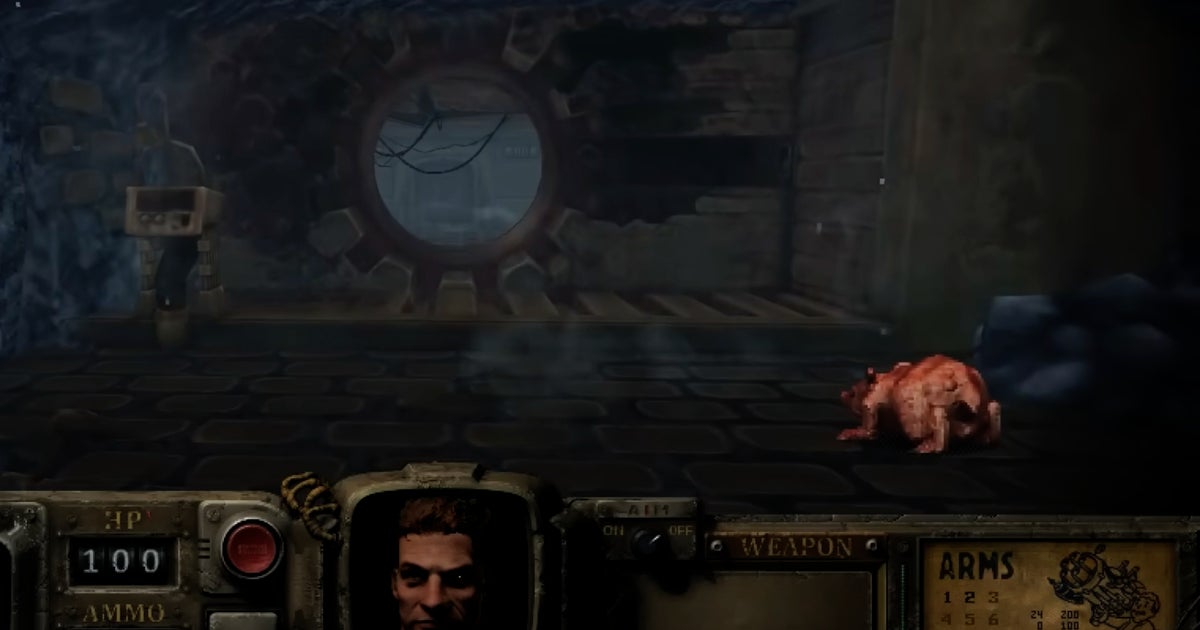 Read more about the article Vaults are open, flames are thrown and ghouls are sick, as Doom mod Fallout: Bakersfield shows off more shootering