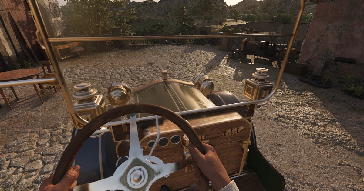 You are currently viewing Mafia: The Old Country now has a first-person driving mod that's ideal for capo cruisin', when it's not utterly terrifying
