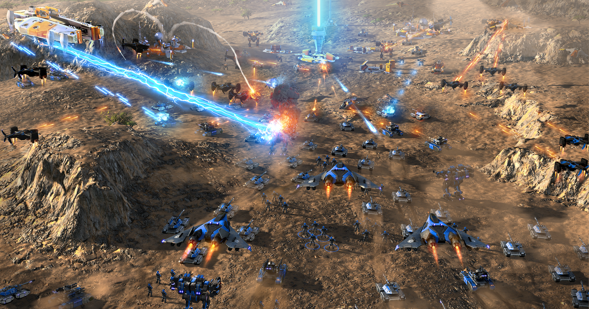 You are currently viewing The humans are revolting in Ashes Of The Singularity 2, the latest planet-scale RTS from Oxide Games