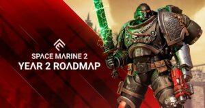 Read more about the article Space Marine 2's new Techmarine class, Helbrute mode and other update plans detailed in new Year 2 video