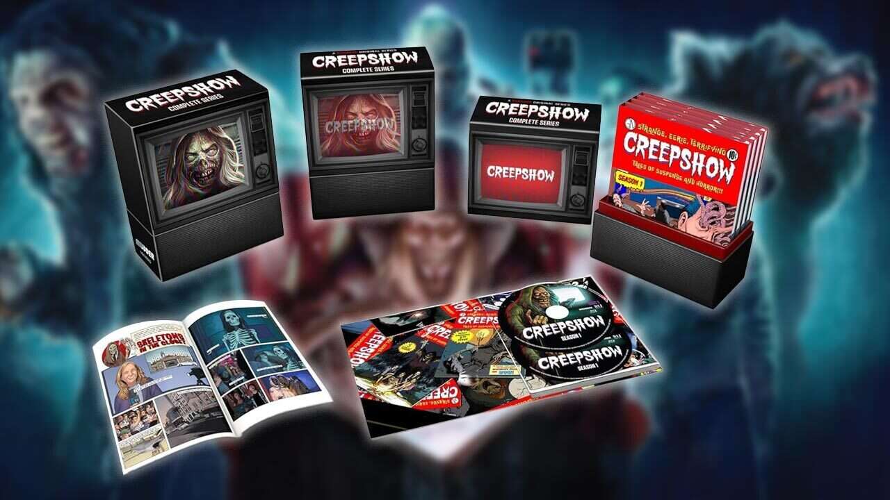 You are currently viewing Creepshow Complete Series Collector's Edition Comes With CRT TV Display Box
