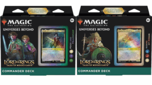Read more about the article Lord Of The Rings Magic: The Gathering Commander Decks Restocked At Amazon