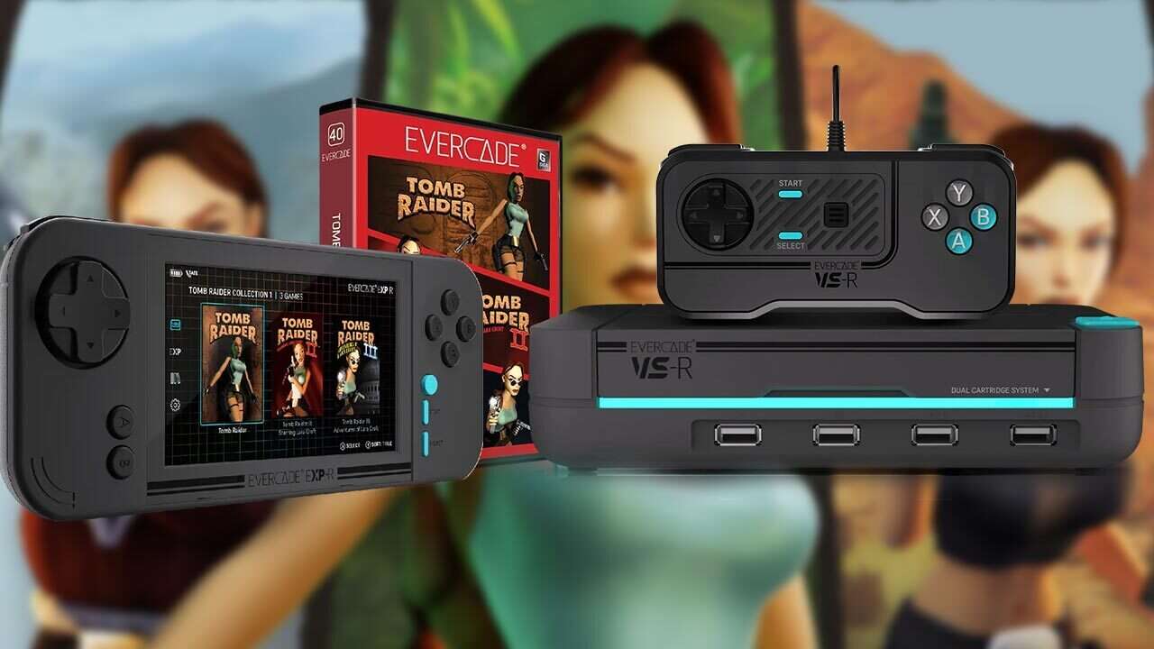 You are currently viewing Evercade Handheld And Console Tomb Raider Bundles Are Finally Back In Stock At Amazon