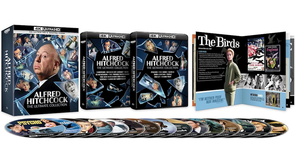 You are currently viewing Alfred Hitchcock 15-Film 4K Blu-Ray Ultimate Collection Is Up For Preorder