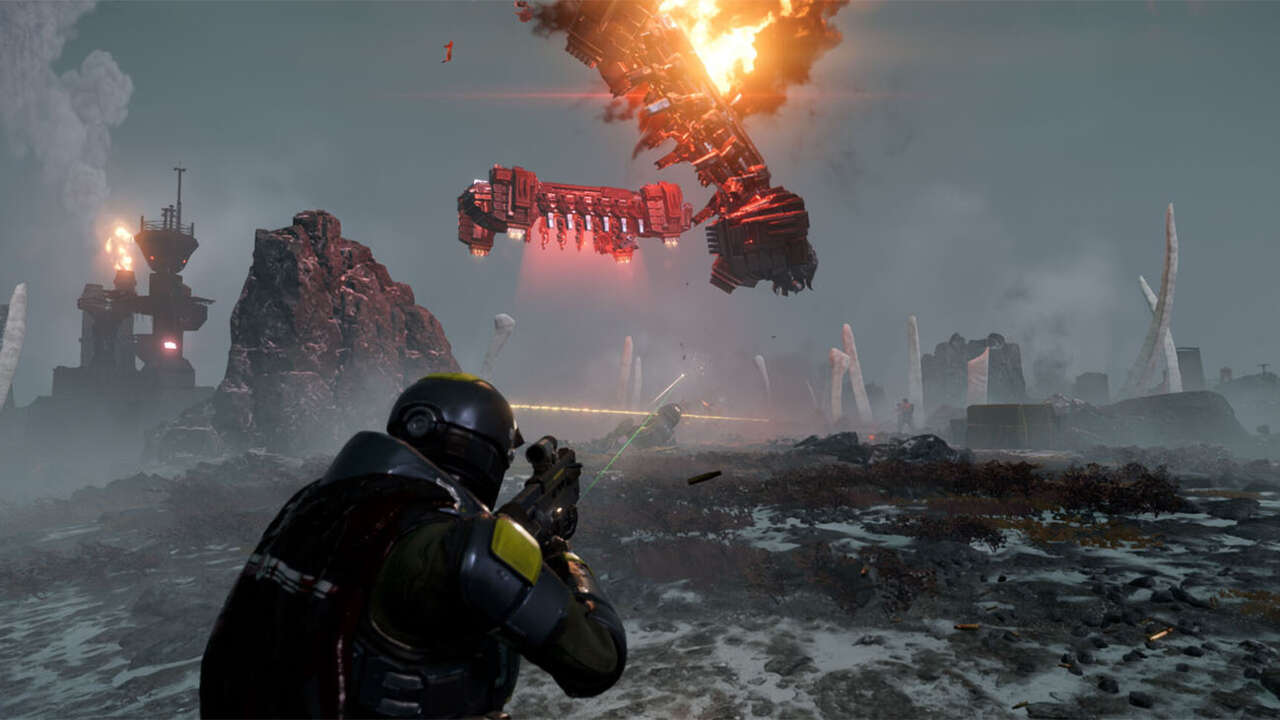 You are currently viewing Helldivers 2 Patch Tackles Cave Crashes And Audio Bugs