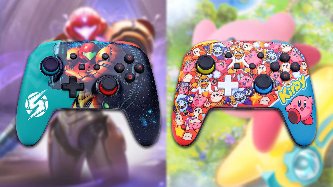 You are currently viewing New Metroid And Kirby Wireless Controllers For Switch And Switch 2 Are Available Now