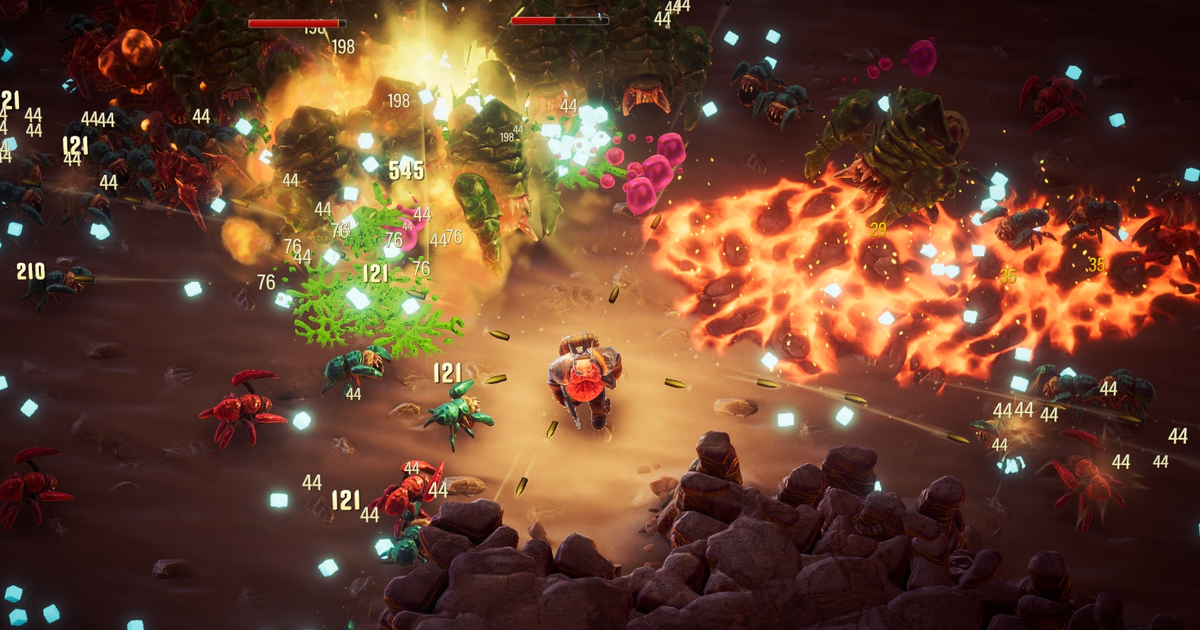 You are currently viewing Impressive dwarf-vs-alien autoshooter Deep Rock Galactic: Survivor burrows out of early access