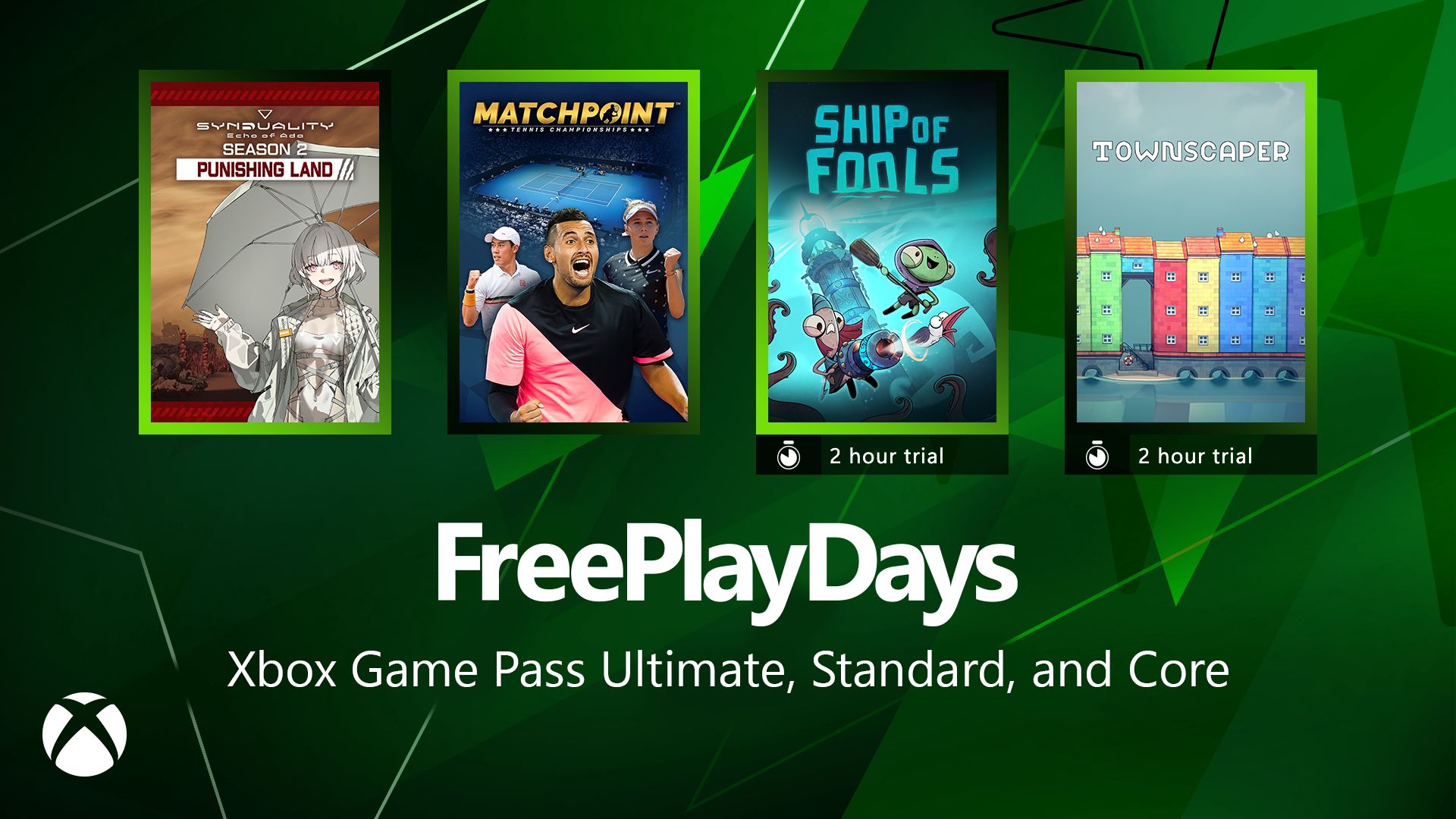 You are currently viewing Free Play Days – Synduality Echo of Ada, Matchpoint Tennis Championships, Ship of Fools and Townscaper