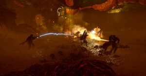 Read more about the article Helldivers 2 hotfix tackling Into the Unjust update crashes out now, and Arrowhead are looking into PC freezing