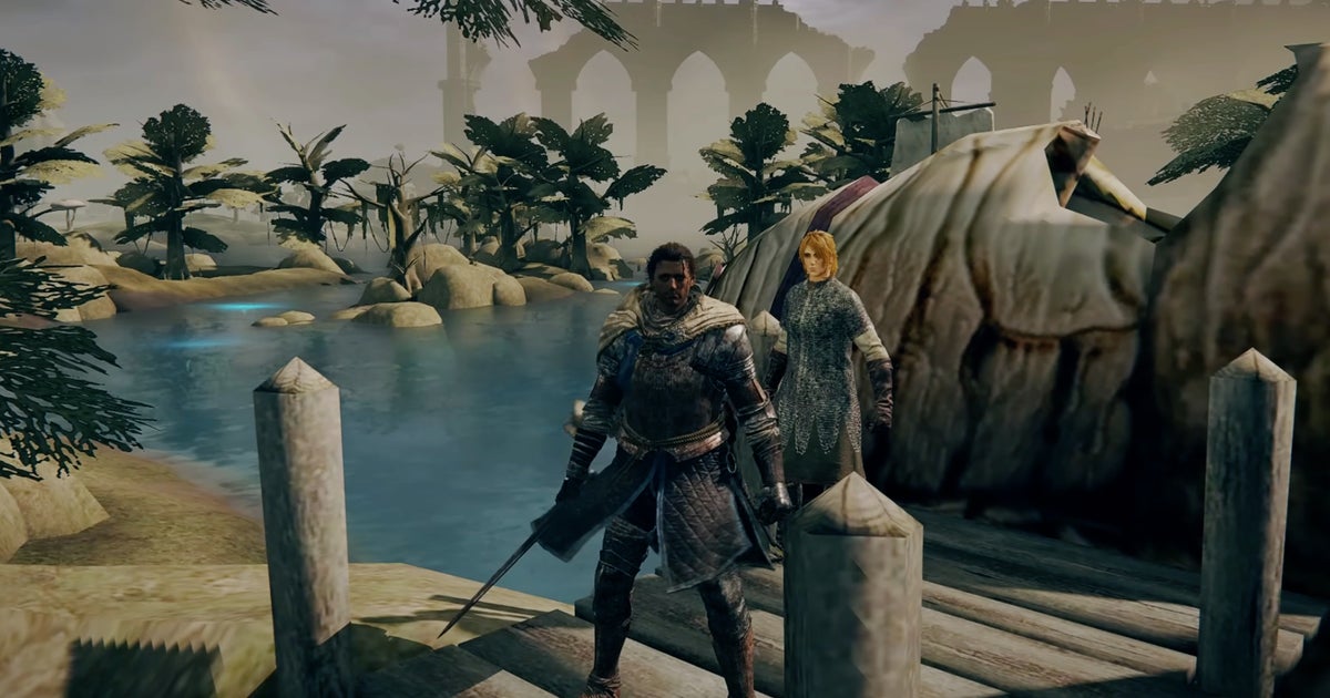 Read more about the article Morrowind is being ported into Elden Ring by a modder, complete with the vast army of goats and female clones Vvardenfell's always had