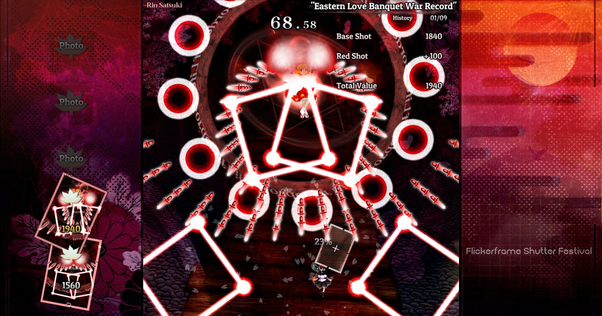 You are currently viewing Photograph bosses to death in this head-pulsing whirligig of a bullet hell